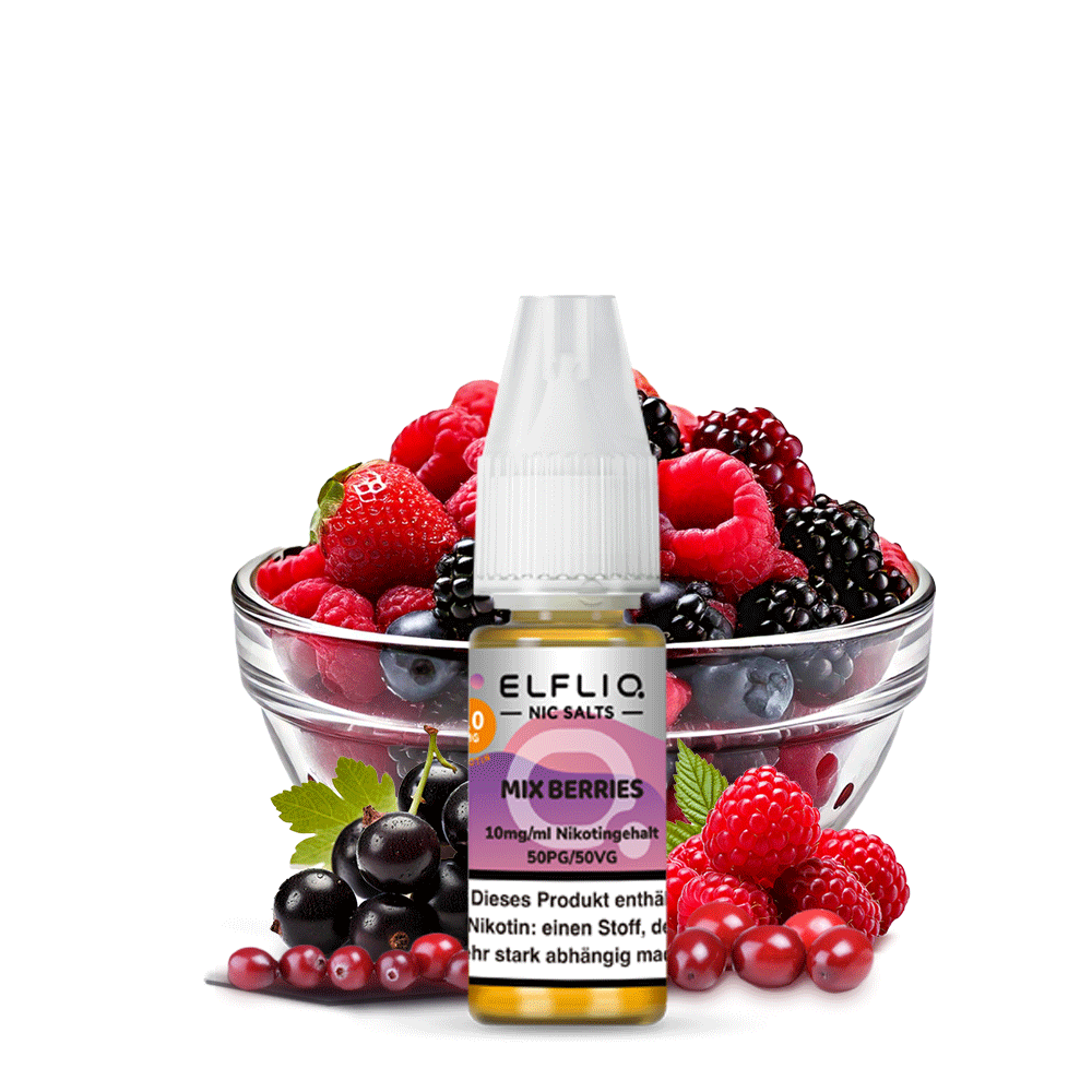 Elfbar ELFLIQ 10mg/ml Nikotinsalz Liquid Mix Berries