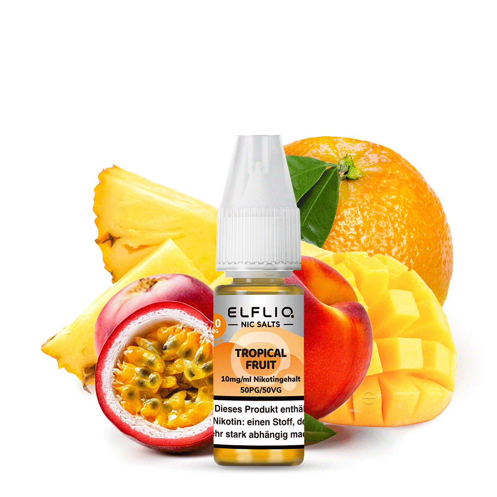 Elfbar ELFLIQ 10mg/ml Nikotinsalz Liquid Tropical Fruit