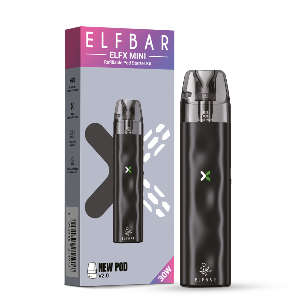 Elfbar ELFX Mini Refillable Kit Black