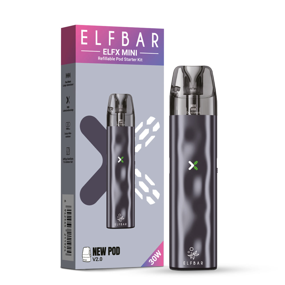 Elfbar ELFX Mini Refillable Kit Grey
