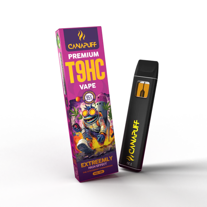 CANAPUFF 95% Vape T9HC 1ml Extreemly