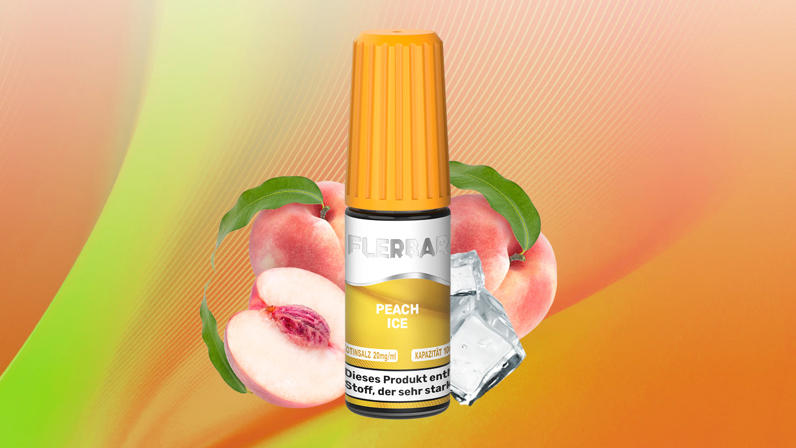 Flerbar Liquid 20mg/ml Nikotin - Peach