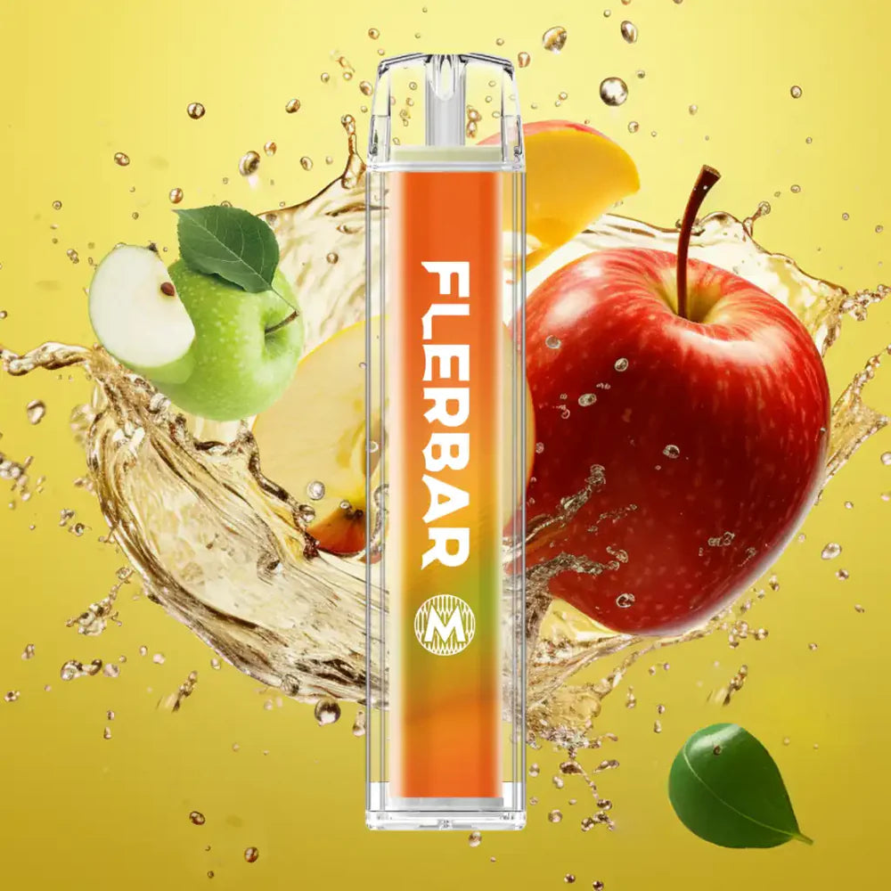 E-Zigarette Flerbar Double Apple 20mg Nikotin 600
