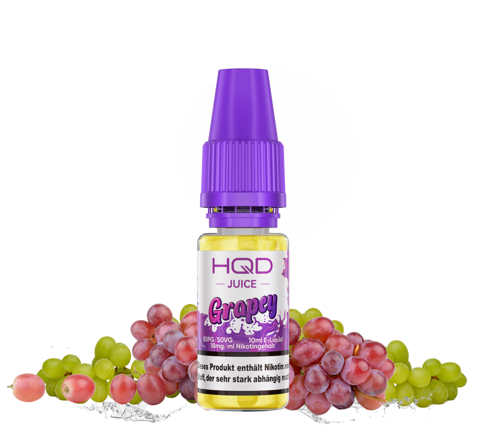 HQD Juice Grapey 10ml Liquid 18mg Nikotin