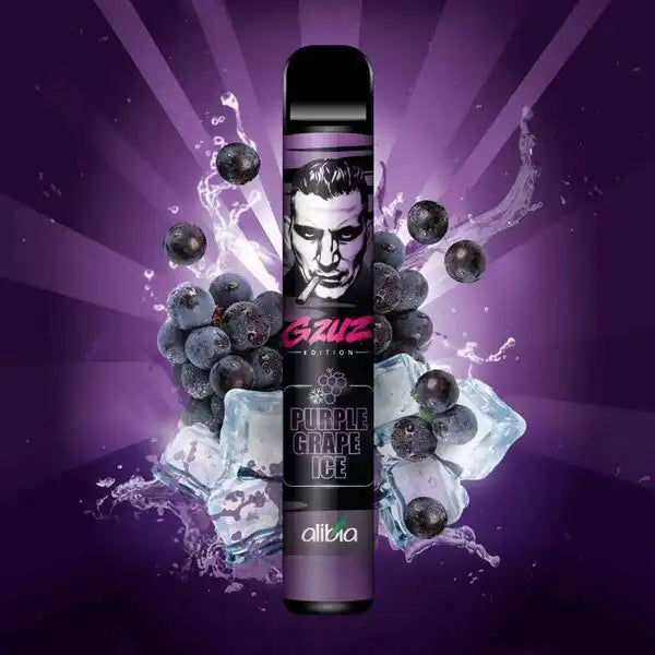 E-Zigarette GZUZ Purple Grape ICE 20mg Nikotin  700