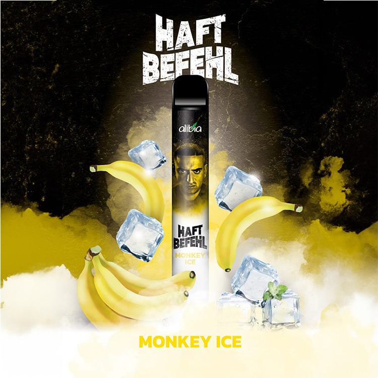 E-Zigarette Haftbefehl Monkey ICE 20mg Nikotin  700