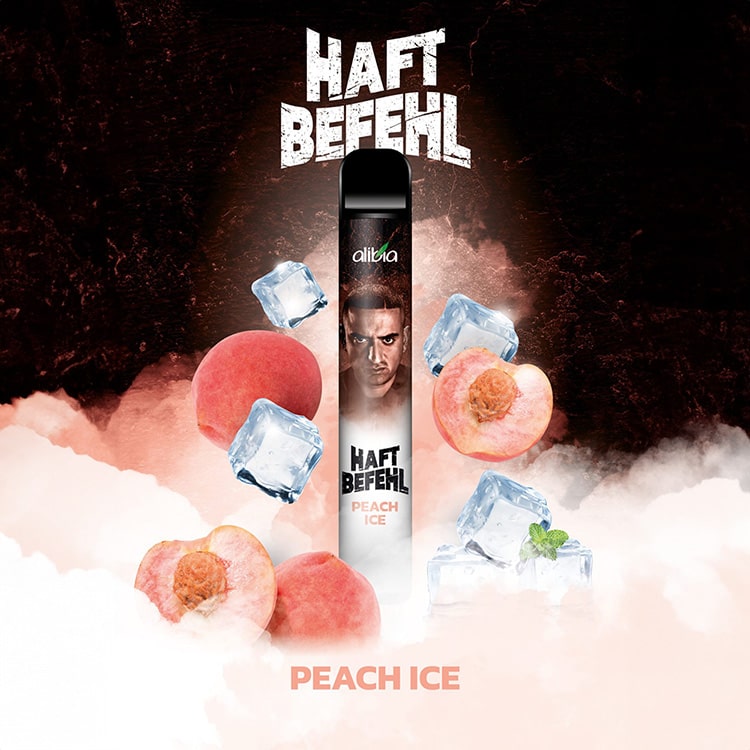 E-Zigarette Haftbefehl Peach ICE 20mg Nikotin  700
