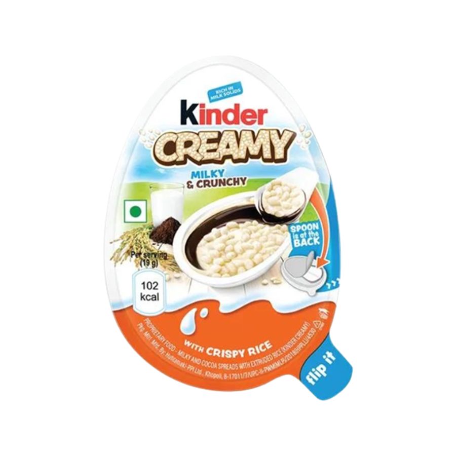 Kinder Creamy Milky&Crunchy 19g (48er) [mhd. 01/08/2025]