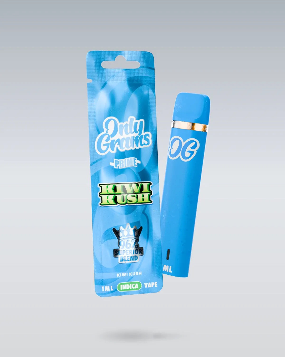 OnlyGrams Superior Vape 96% 1ml Kiwi Kush