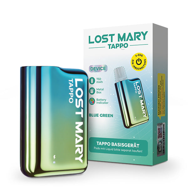 Lost Mary Tappo Akku Blue Green