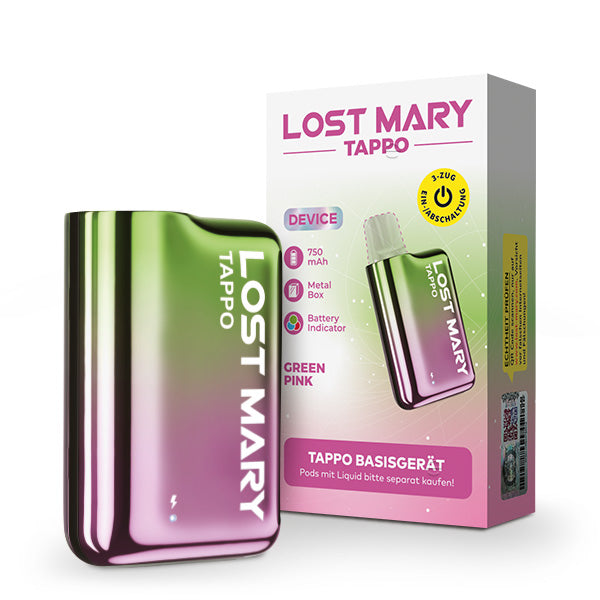 Lost Mary Tappo Akku Green Pink
