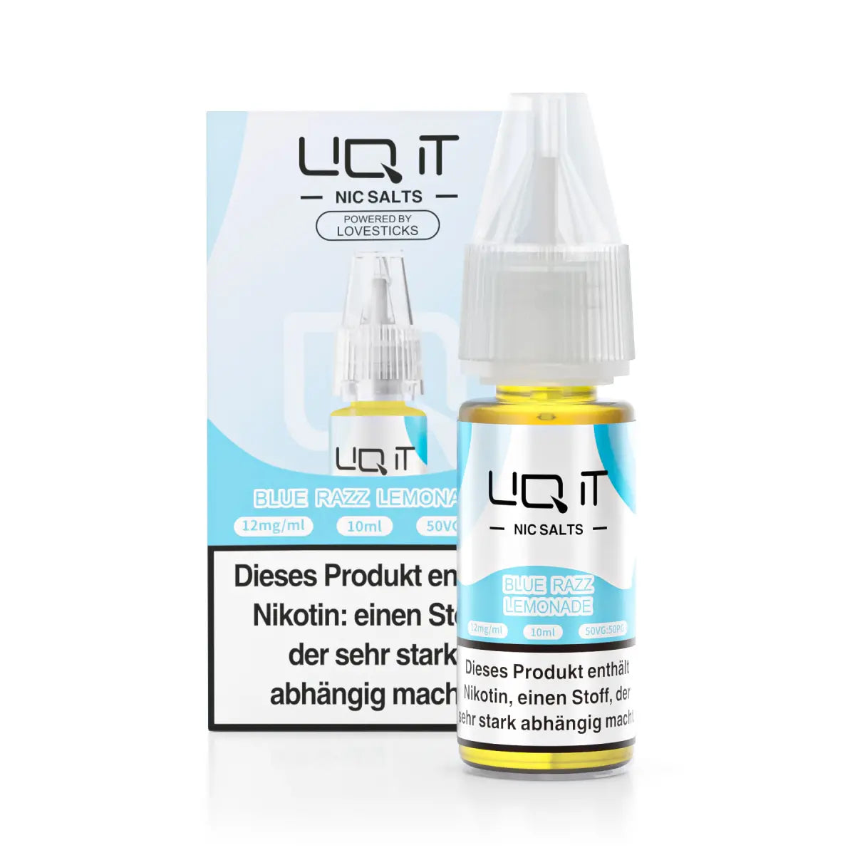 Lovesticks LIQ IT 10ml - 0mg Nikotin - Blue Razz Lemonade