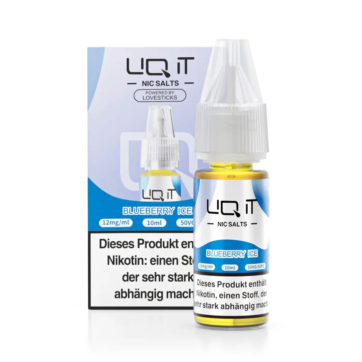 Lovesticks LIQ IT 10ml - 0mg Nikotin - Blueberry Ice