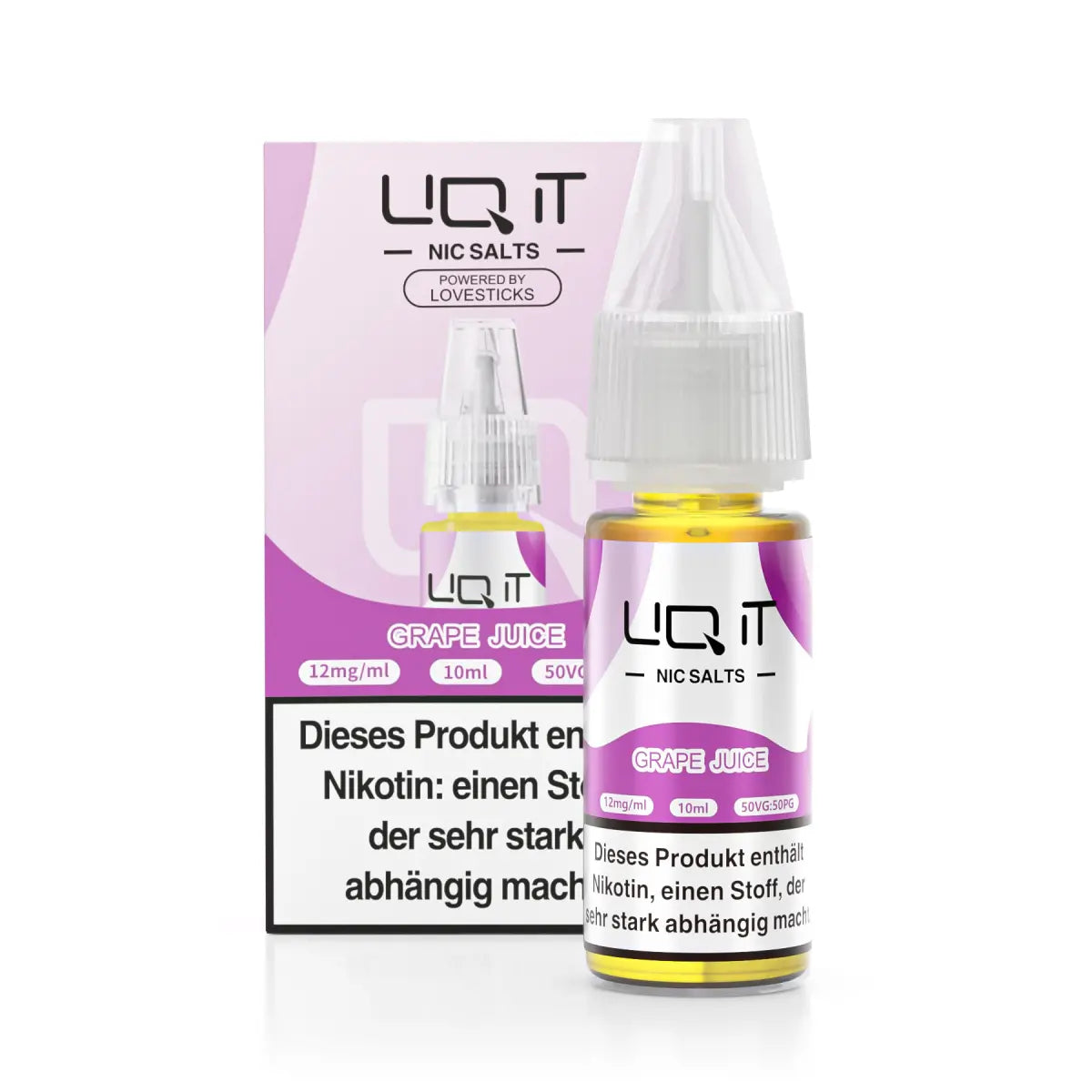 Lovesticks LIQ IT 10ml - 0mg Nikotin - Grape Juice