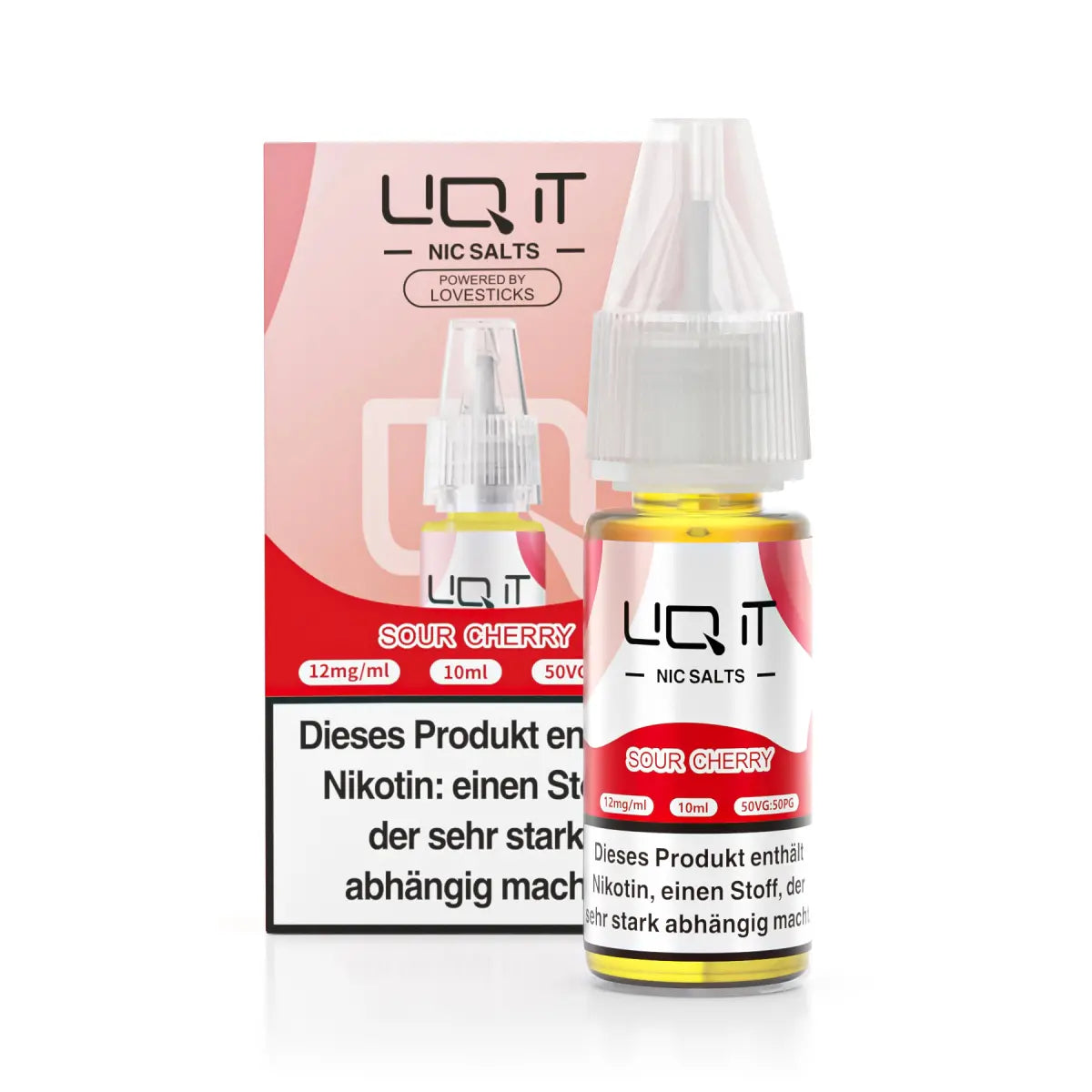 Lovesticks LIQ IT 10ml - 0mg Nikotin - Sour Cherry