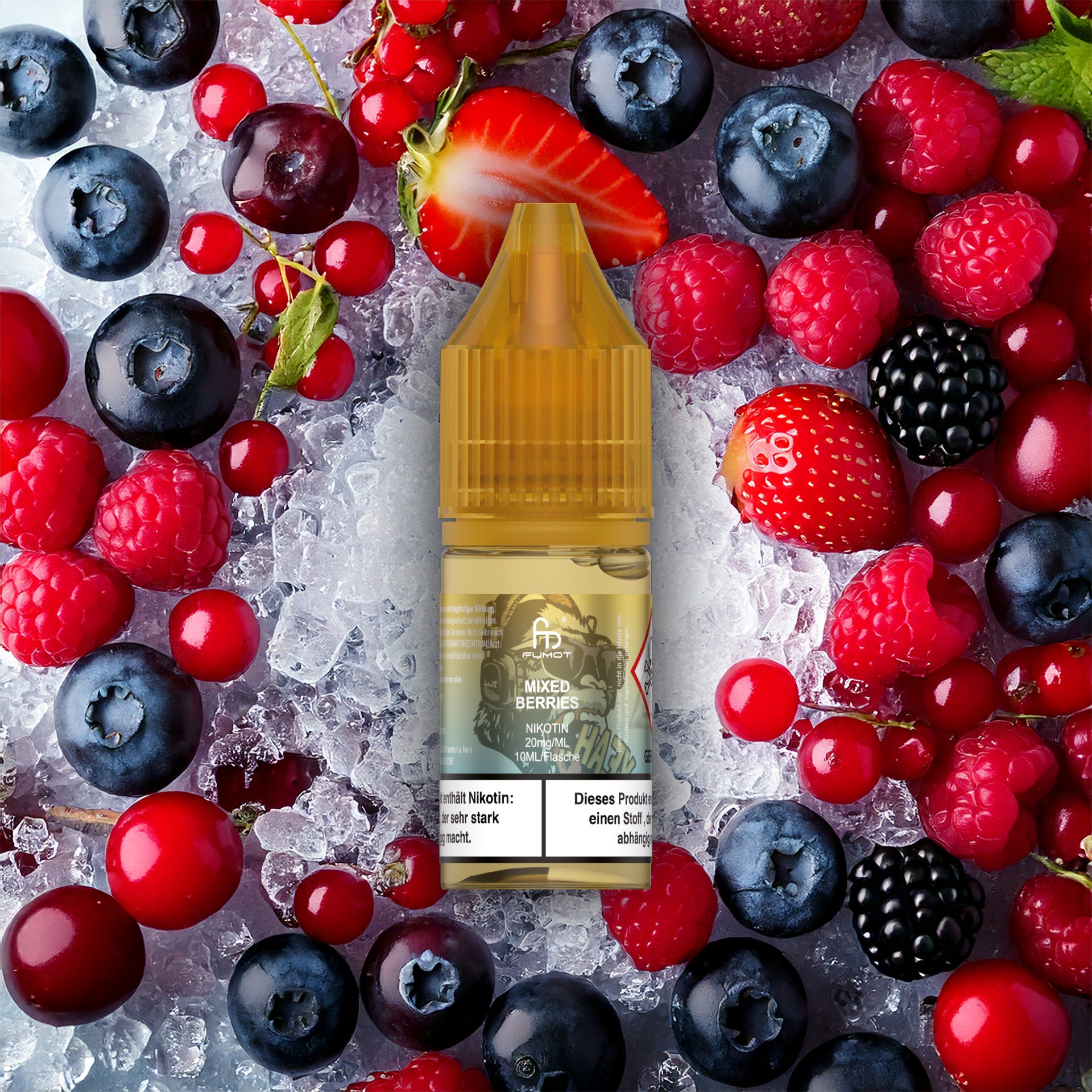 RandM 10ml Liquid 20mg Nikotin Mixed Berries
