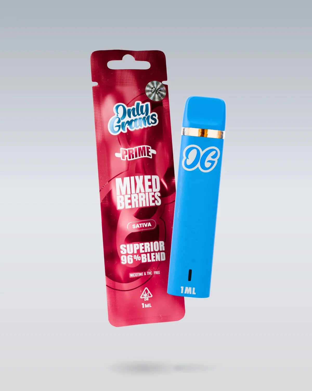 OnlyGrams Superior Vape 96% 1ml Mixed Berries