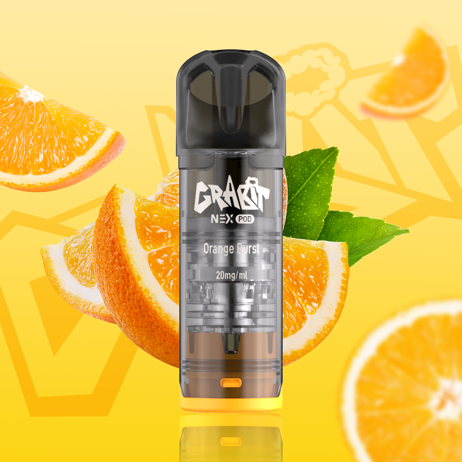 Grabit Nex Pod Orange Burst 20mg Nikotin 800