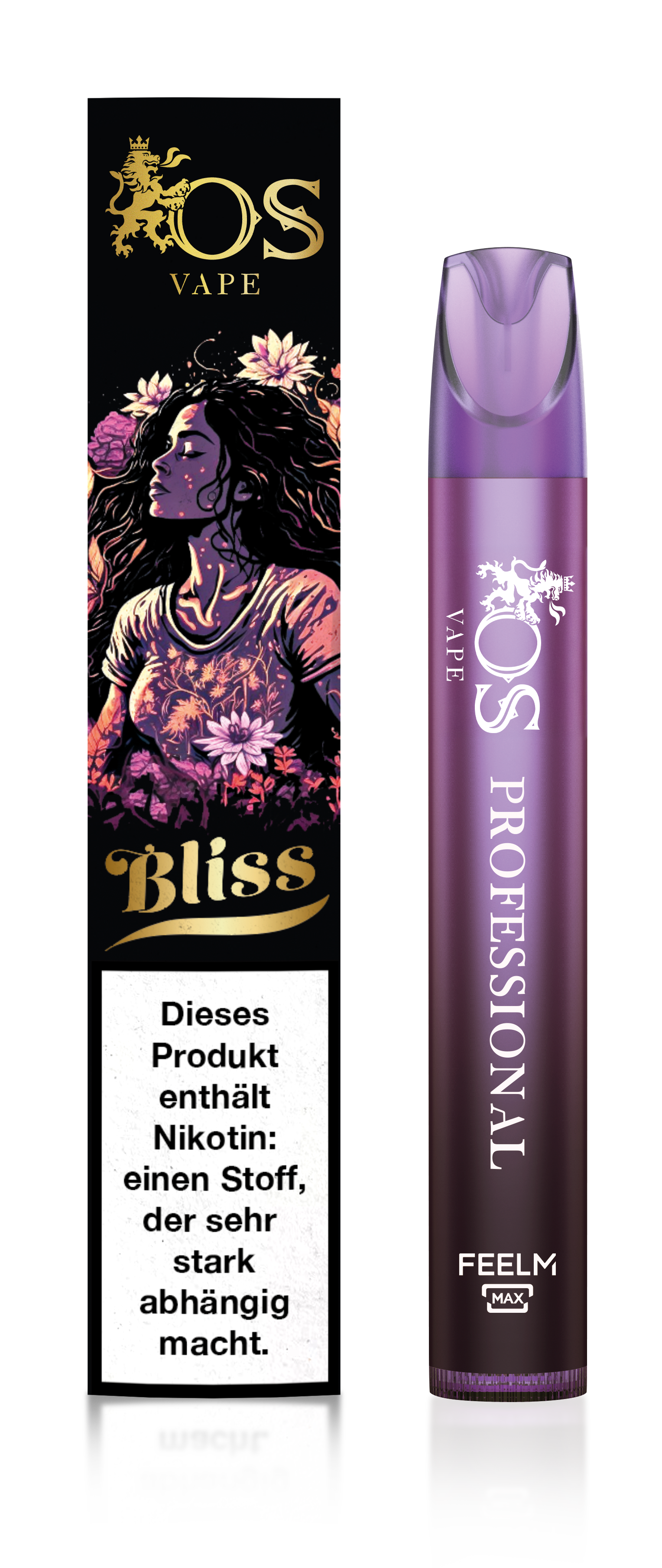 E-Zigarette OS Bliss 20mg Nikotin 750