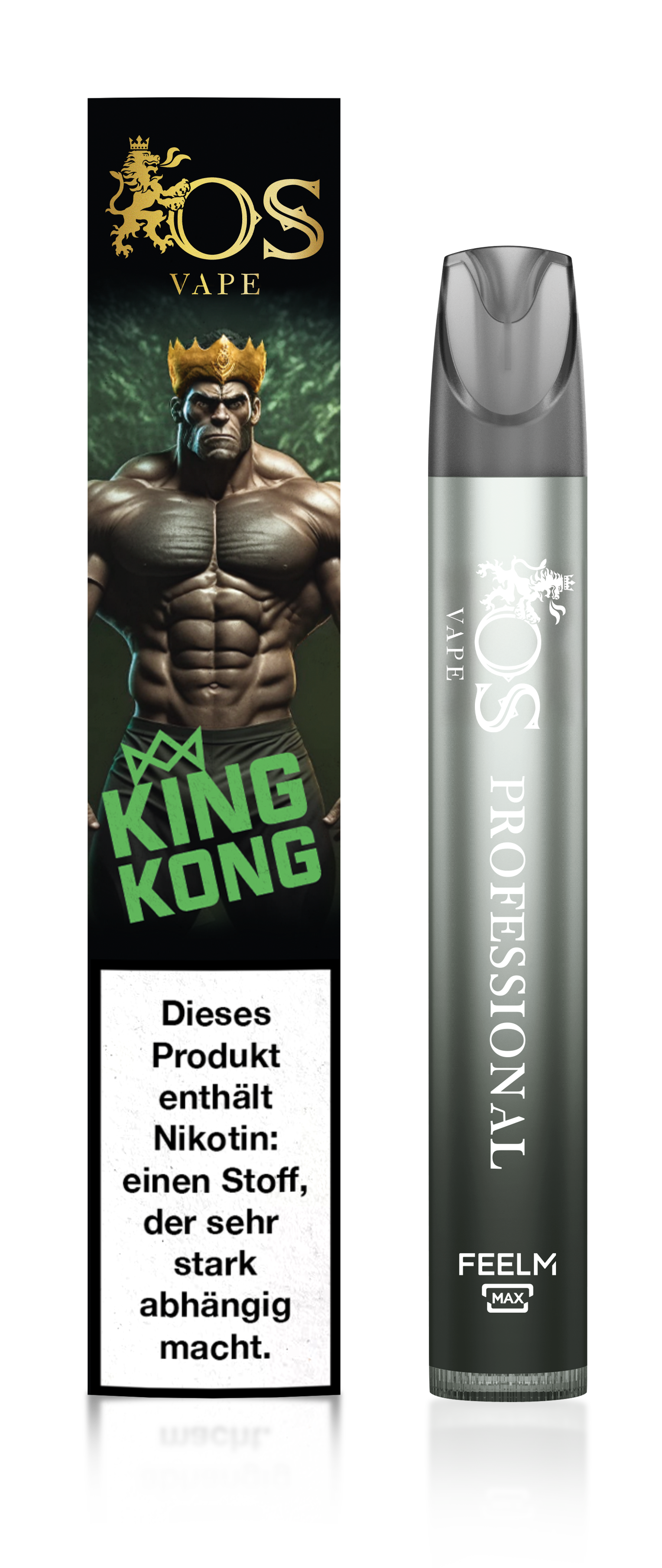 E-Zigarette OS King Kong 20mg Nikotin 750