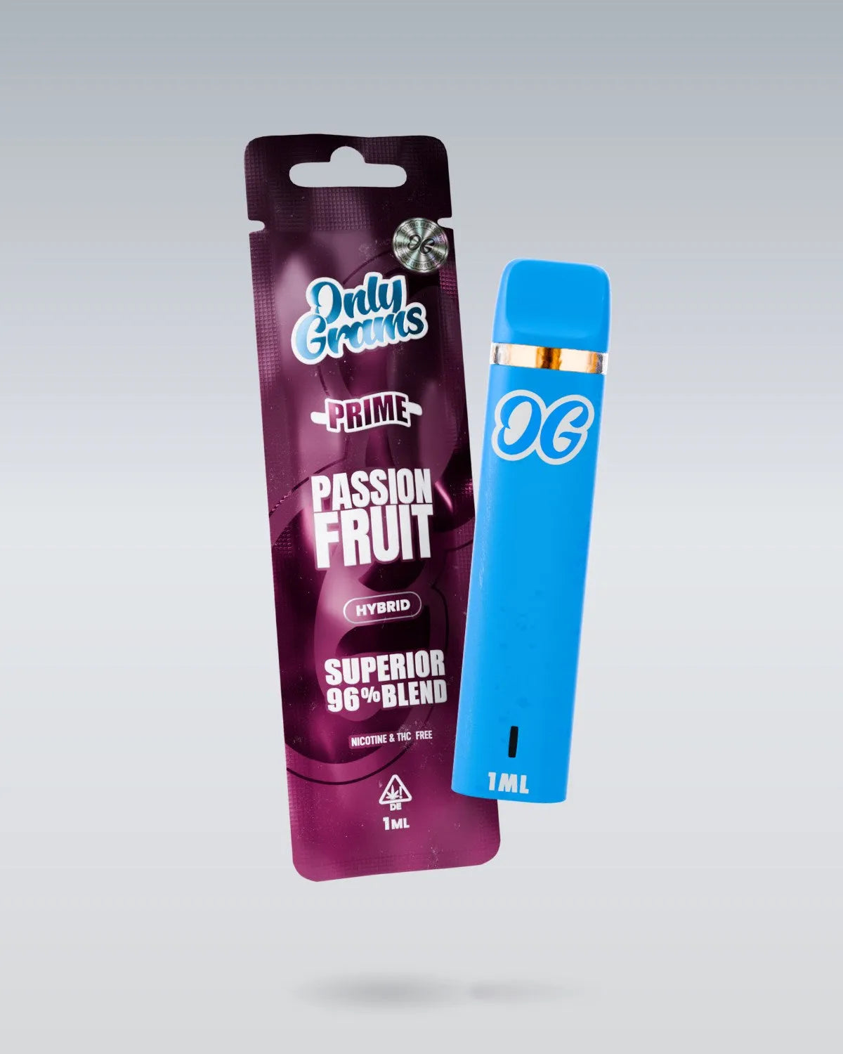 OnlyGrams Superior Vape 96% 1ml Passionfruit