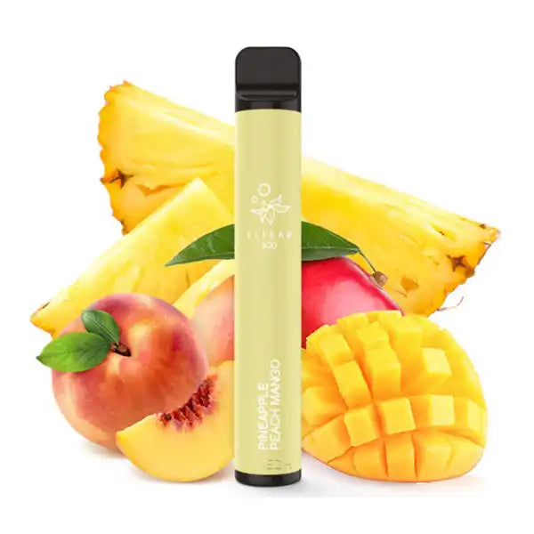 E-Zigarette Elf Bar Pineapple Peach Mango 20mg Nikotin 600