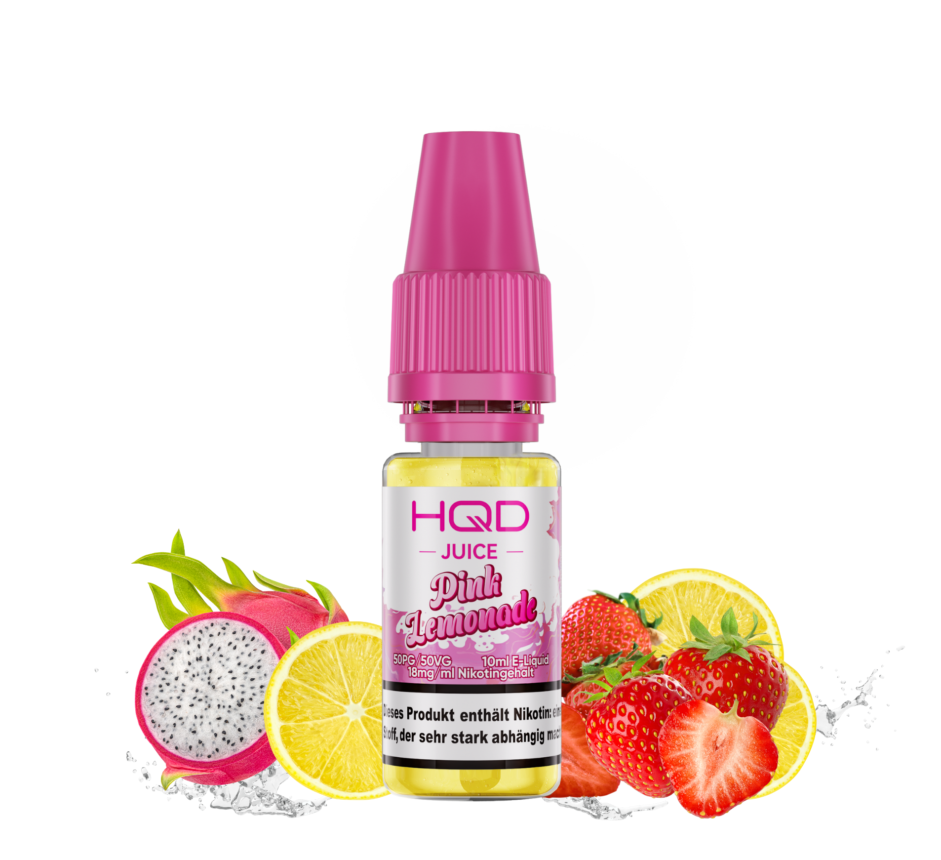 HQD Juice Pink Lemonade 10ml Liquid 18mg Nikotin