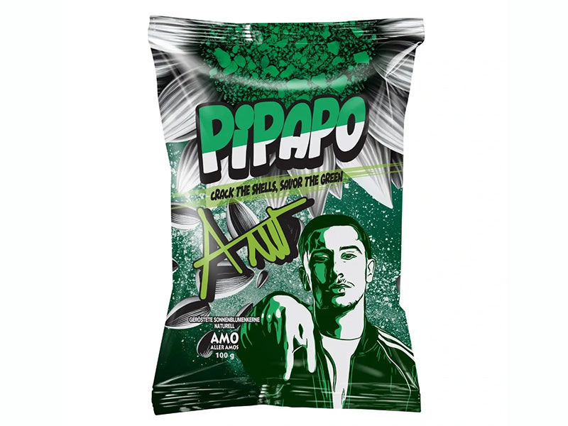 AMO PiPAPO Sonnenblumenkerne Natural 100g 42er [Mhd: 01/05/2026]  ***NEU***