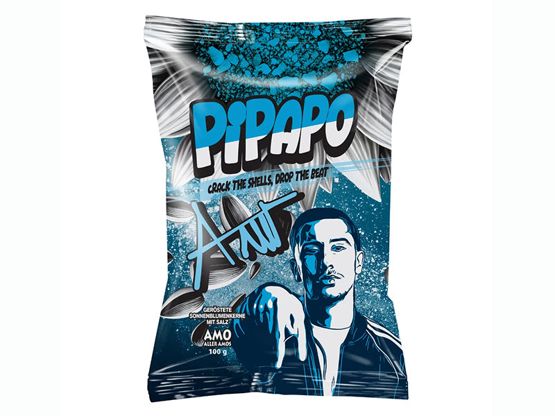 AMO PiPAPO Sonnenblumenkerne Salz 100g 42er [Mhd: 01/05/2026]  ***NEU***