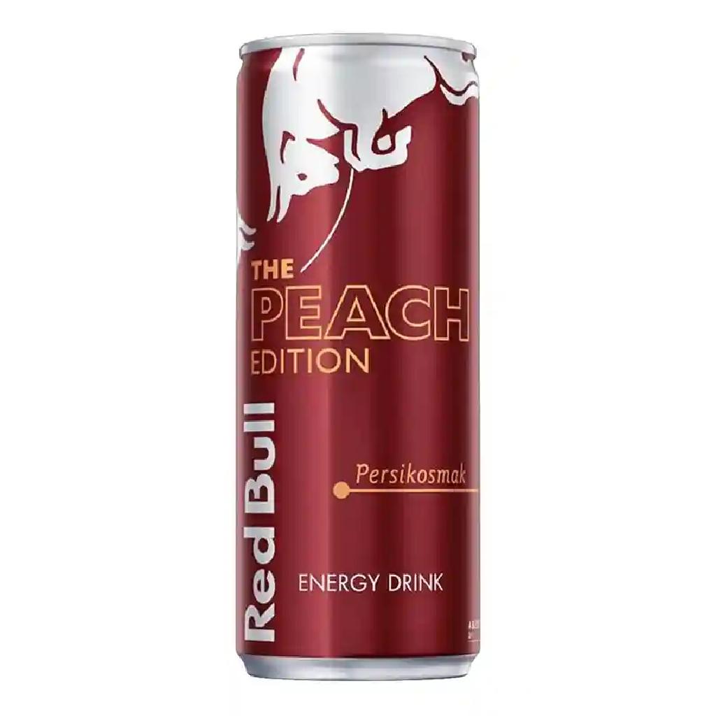 Red Bull Peach Edition 250ml – Persikogeschmack (mhd 06.06.2025, inkl. 0,25 € Pfand)