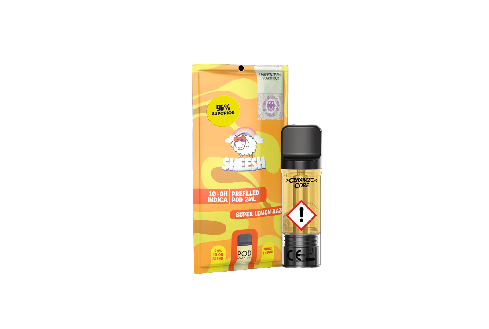 SHEESH - H2 Superior Pod - Super Lemon Haze - 2ml