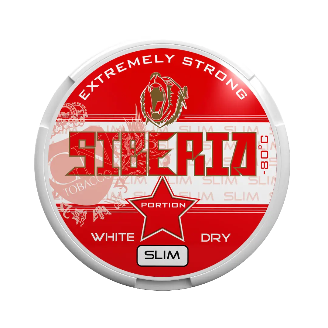 Siberia White Dry Slim Kautabak