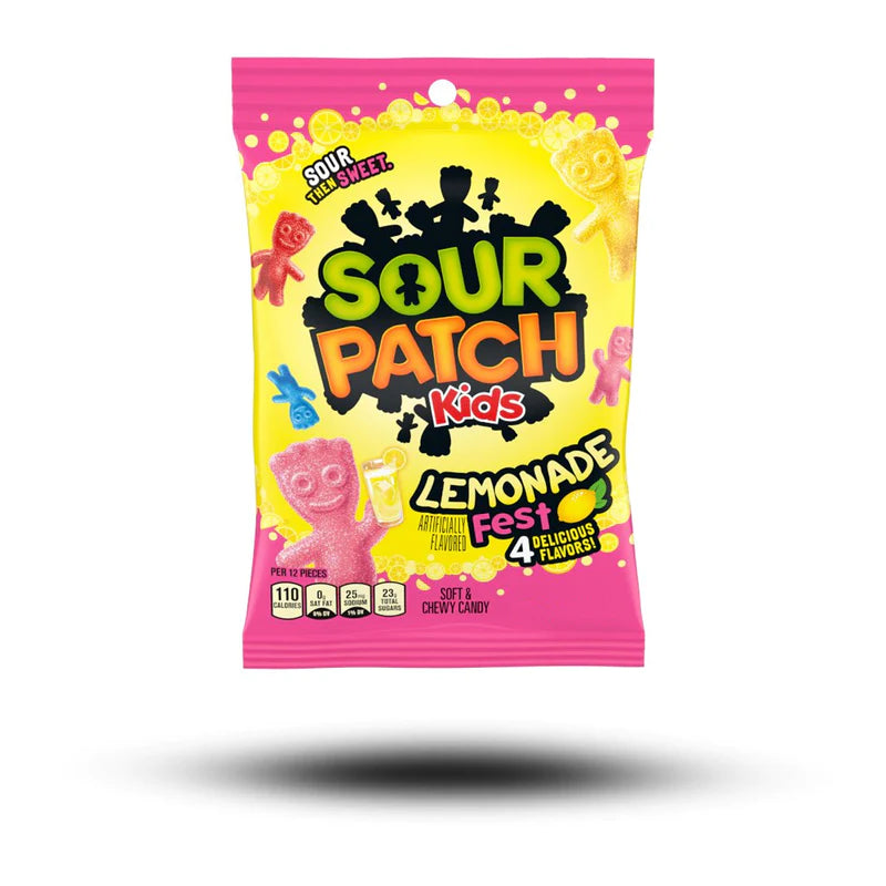 Sour Patch Kids Lemonade Fest 102g 12er (mhd. 25/06/2024)
