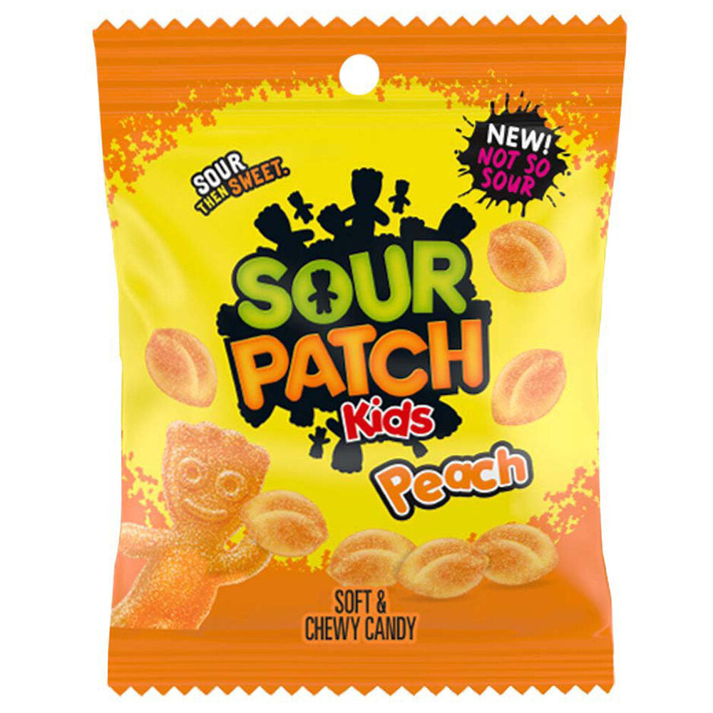 Sour Patch Kids Peach 101g 12er (mhd.30/06/2024)