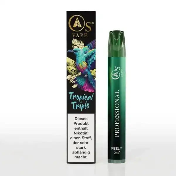 E-Zigarette O's Tropical Triple 20mg Nikotin 750