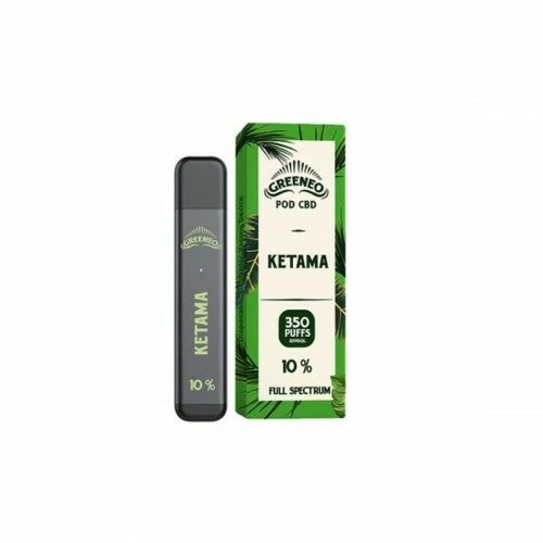 Greeneo E-CBD KETAMA  0% THC 0 % Nikotin 350