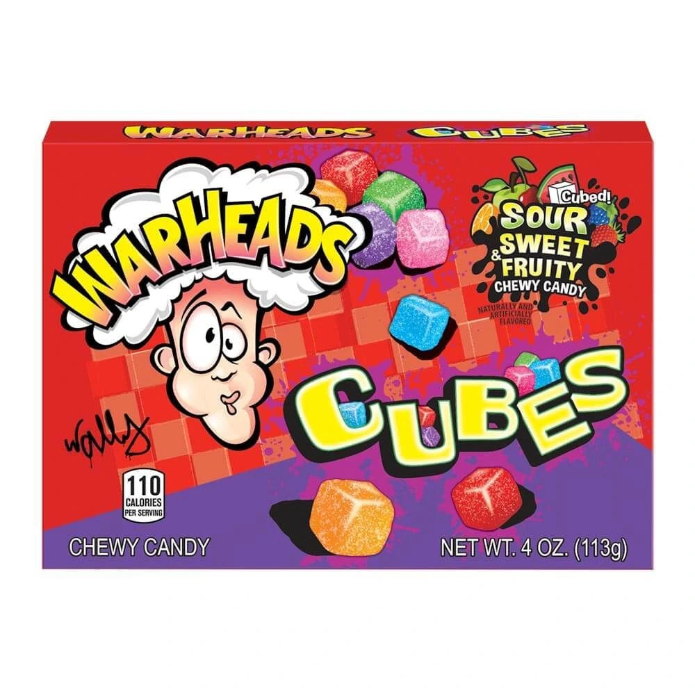 Warheads Chewy Cubes 113g 12er (mhd. 01/04/2025)