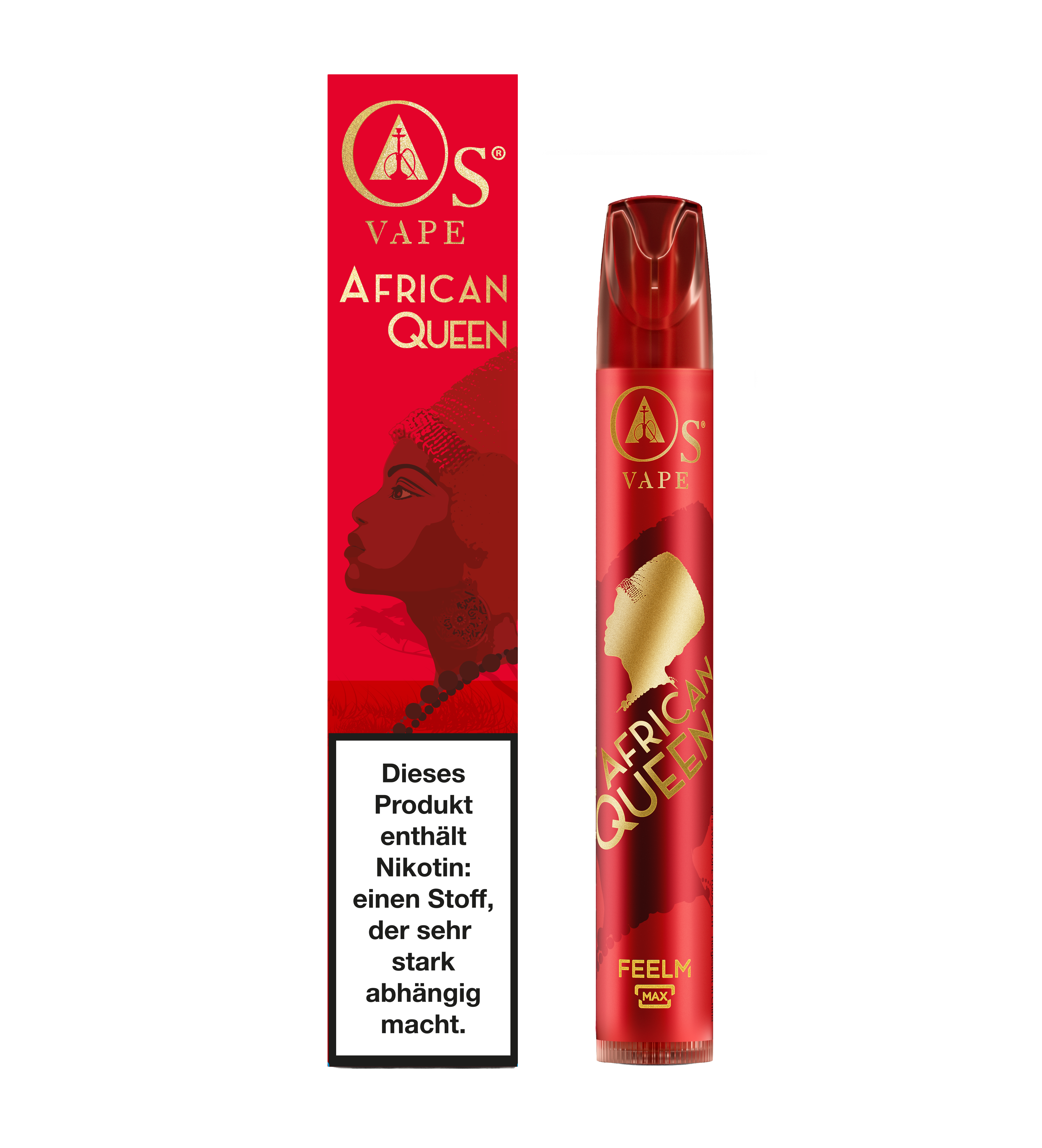 E-Zigarette O's African Queen 20mg Nikotin 750